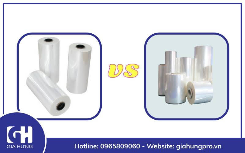 Sự khác biệt giữa màng co nhiệt PE với màng co PVC nhiệt